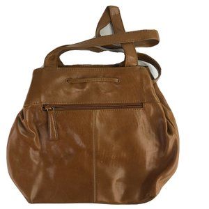 Stone Mountain Tan Leather Purse
